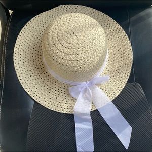 Pick your color! Summer Straw Hats With Ribbon Bow